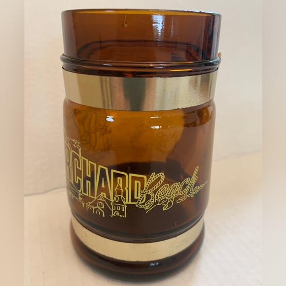 Vintage Siesta Mug, Travel Souvenirs. Amber glass barrel. Old Orchard Beach - Picture 2 of 8